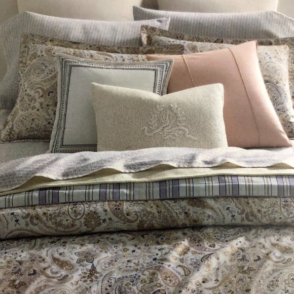 Ralph Lauren Bedding Ralph Lauren Estella Trellis 0 Cotton Cream